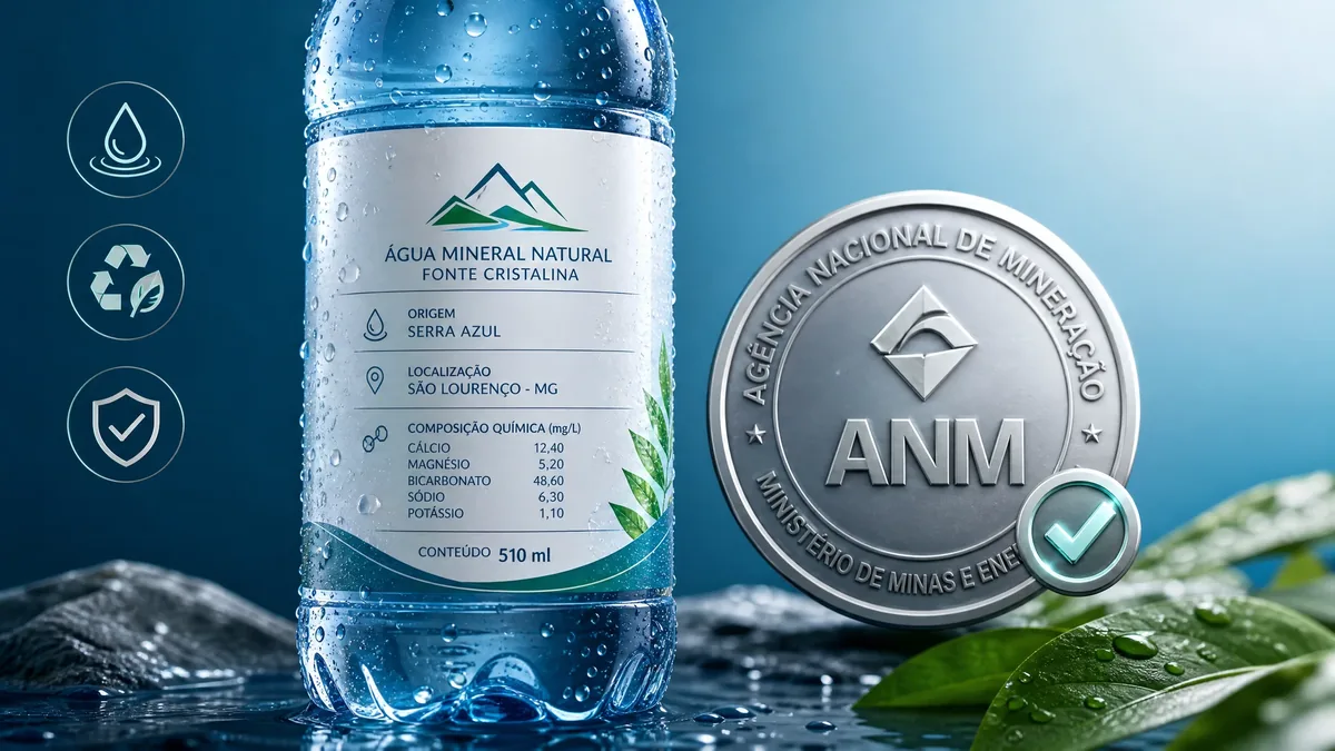 Norma que Simplificou Rótulos de Água Mineral Recebe Selo de Boas Práticas